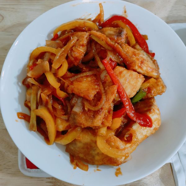 糖醋魚片 : 腿腿✌️廚一起做