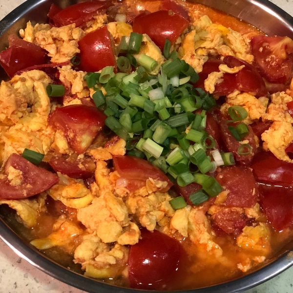 蕃茄炒蛋 : Sara Wang一起做