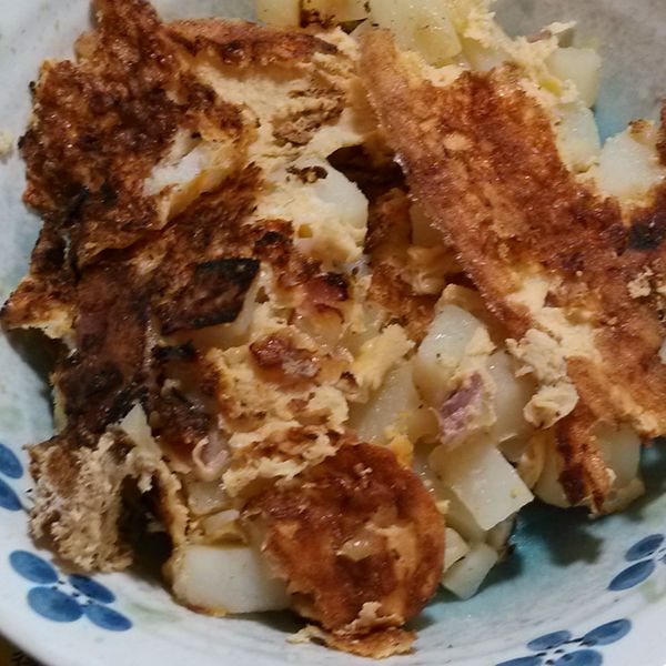 Mimi♥培根馬鈴薯烘蛋 : PLee Lee一起做