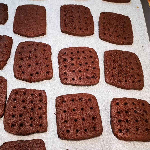 巧克力杏仁餅乾：Pamela Huang 一起做