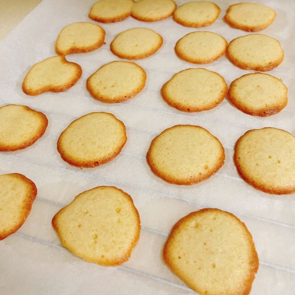 貓舌頭曲奇餅乾｜只需要4 種材料：米飛 一起做