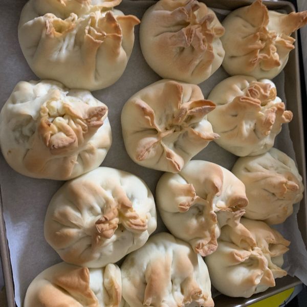 香菇竹筍肉包 : 曾小樂一起做