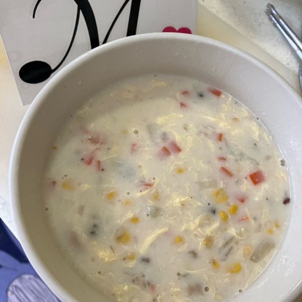 牛排套餐~玉米濃湯 : 皮亞諾一起做