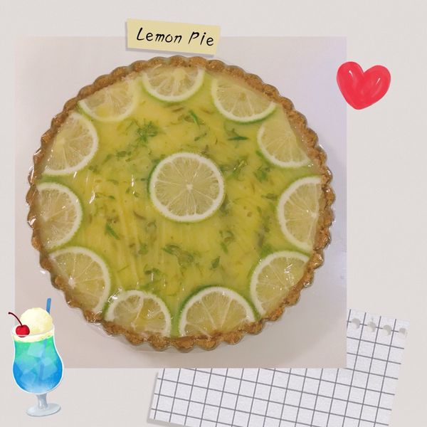 檸檬塔(免烤箱少油少糖) : Mo Mo一起做