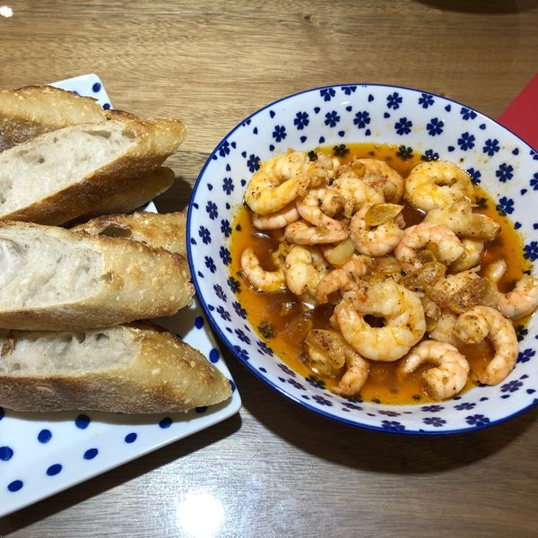 西班牙蒜味蝦 : Claire一起做