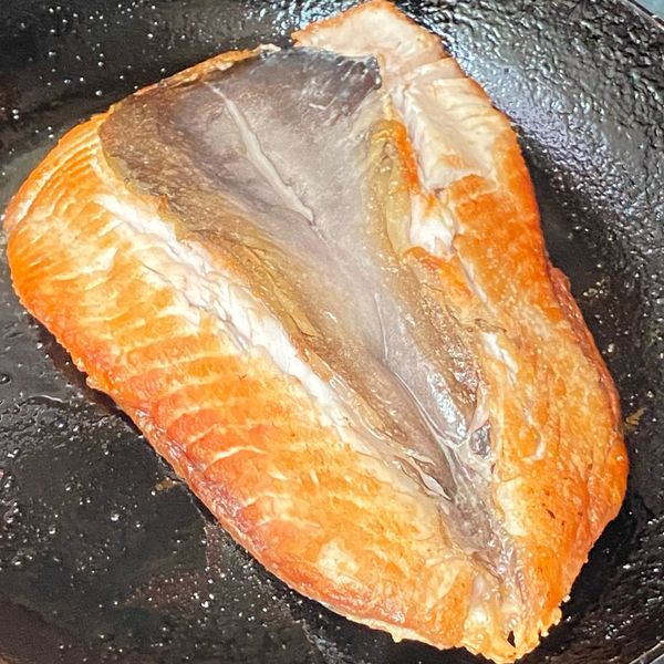 煎虱目魚 : 綾一起做