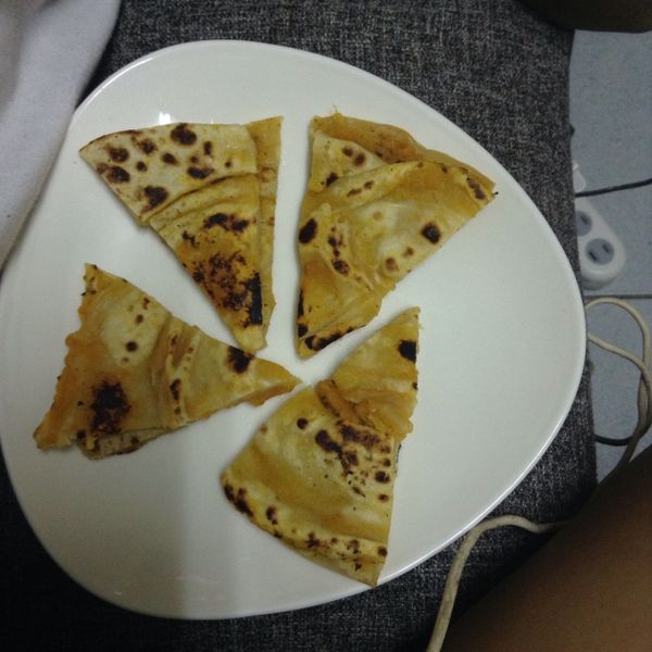 中式♪ 健康高纖維的地瓜抓餅：陳雅琪 一起做