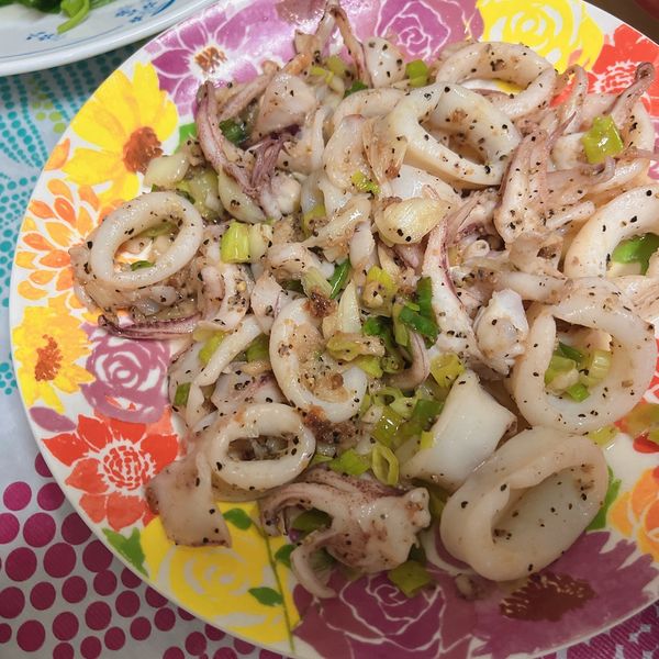 《免油炸》🍋檸香蒜味透抽🦑 : Ya Ting一起做