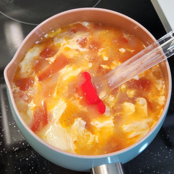 番茄蛋花湯 : 霓娜一起做