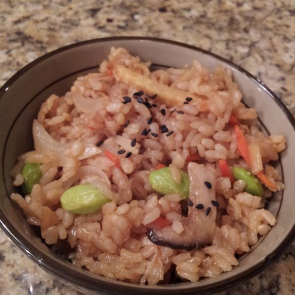 秋日元氣便當──豉香野菇鮮蔬悶飯 : Vivian Guo一起做