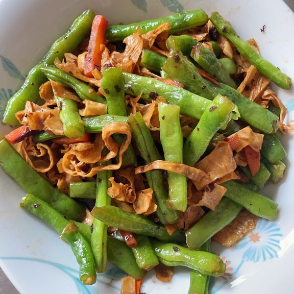 豆香醜豆炒腐竹 : 蔡小蓉一起做