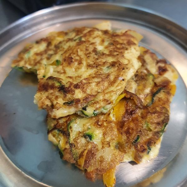 低醣食譜－南瓜煎餅 : 張萬萬一起做