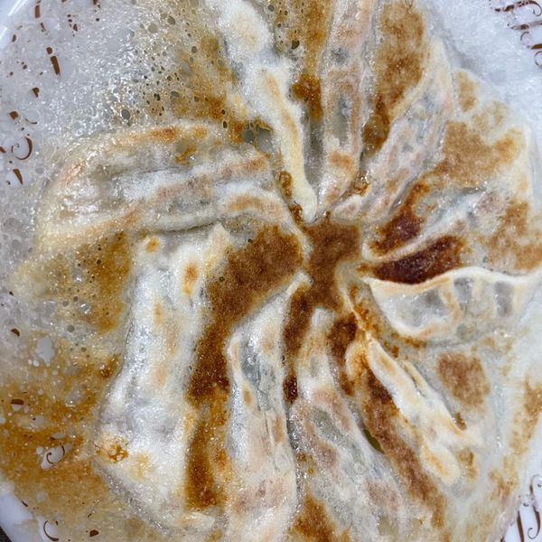 冰花煎餃(冷凍水餃版)：Lisa 一起做