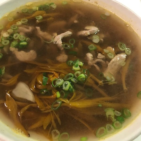 金針花肉絲湯 : haiyu一起做