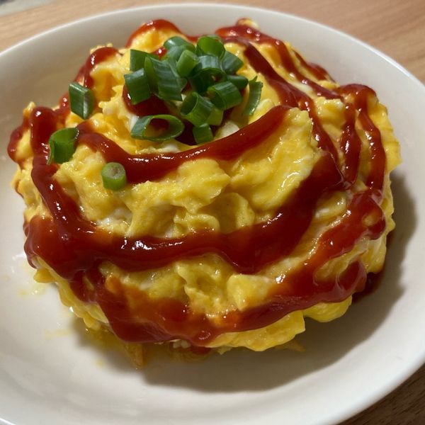 蛋包飯-簡易版:miyako 一起做