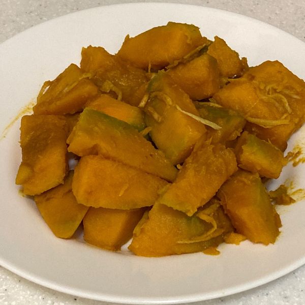 薑燒南瓜：游甯喬 一起做