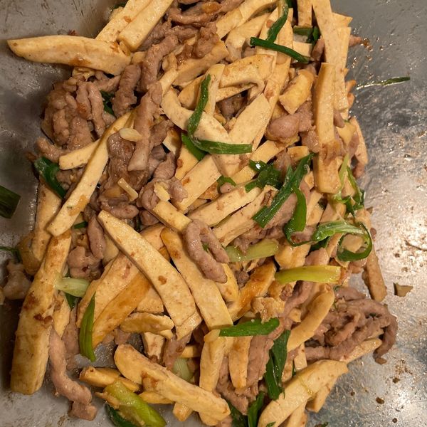 豆干肉絲-手繪食譜 : cc一起做