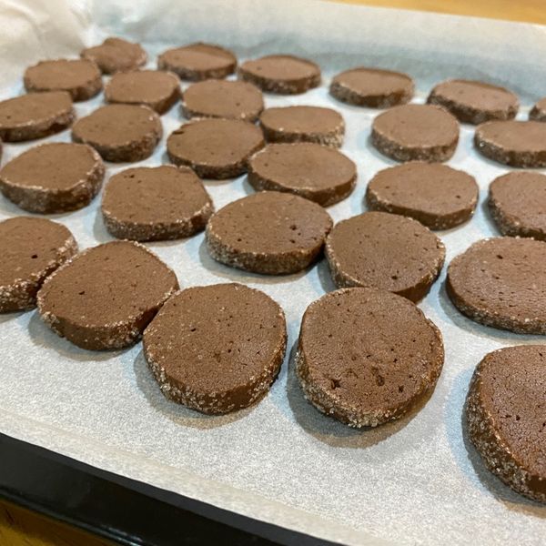 鑽石餅乾 - 法國鹽之花朱古力酥餅 : Susu一起做