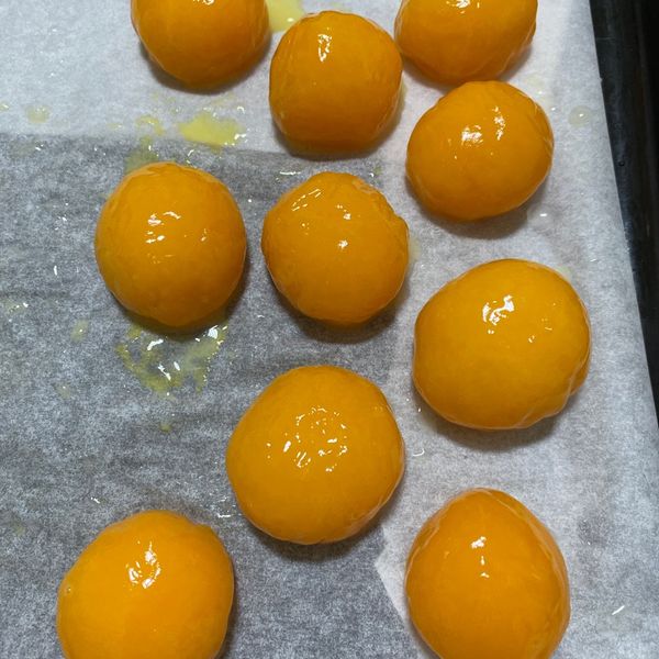 鹹蛋黃 冷凍3天速成法(蛋黃酥 專用) : Frances Fu一起做