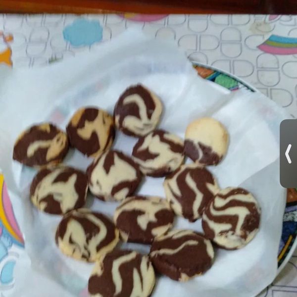 大理石紋餅乾：袁晸凱 一起做