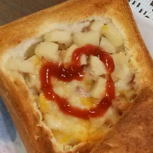 Mimi♥培根馬鈴薯烘蛋 : PLee Lee一起做