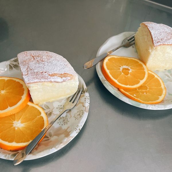 柳橙蛋糕：Wendy  一起做