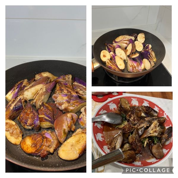 茄子鑲肉手工菜～賣相不代表一切 : William Paul一起做