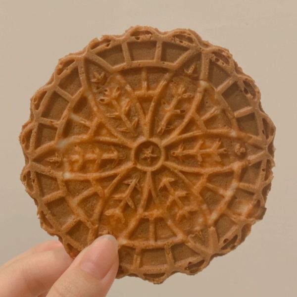 鬆餅機 蕾絲餅乾 極度酥脆版～純蛋白配方：winter🌷 一起做