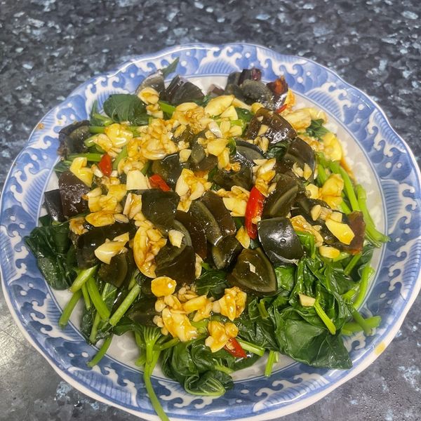 皮蛋地瓜葉：璇 一起做