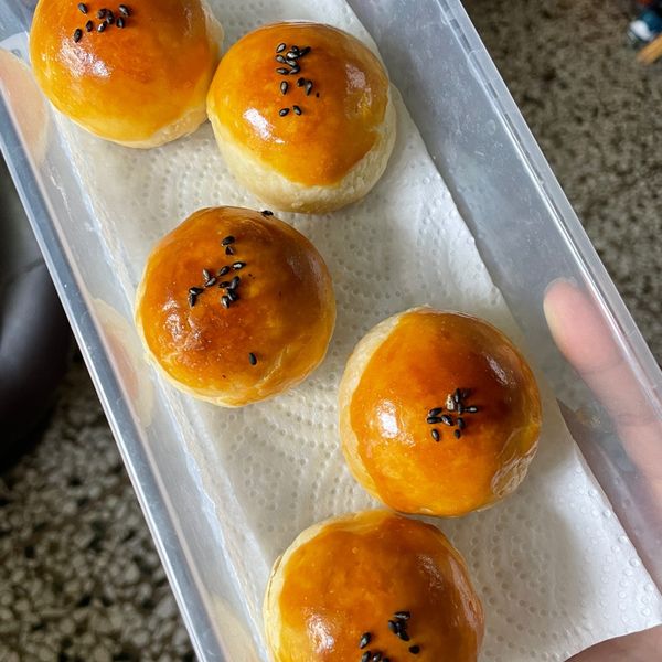 《應景中秋》蛋黃酥配方 可做20顆：楊心羽 一起做