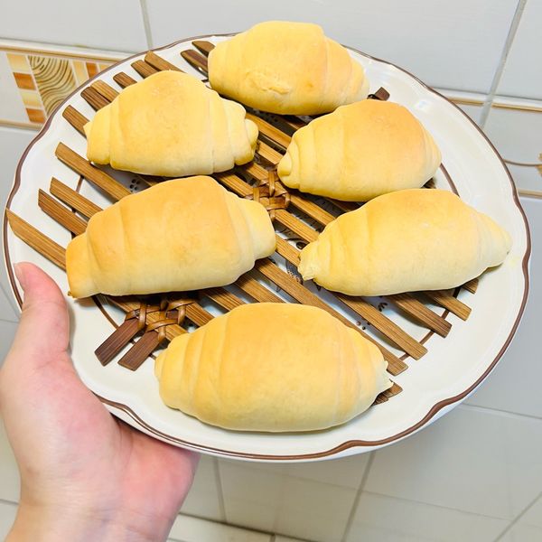 鹽可頌 : 彎一起做