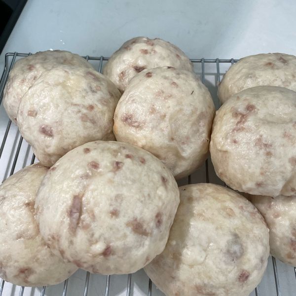 芋頭鮮奶饅頭 : polina一起做