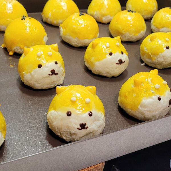 金色色蛋黃酥(烏豆沙) : Isabel Hsia一起做