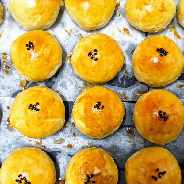 《應景中秋》蛋黃酥配方 可做20顆 : 張存信一起做