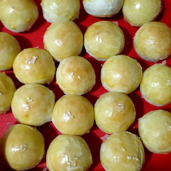 一口蛋黃酥：Jia-hui Lin 一起做