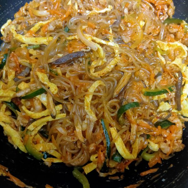 10分鐘韓式雜菜，10분잡채：米 一起做