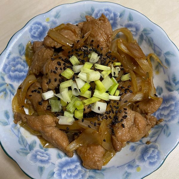 薑汁燒肉:澐 一起做