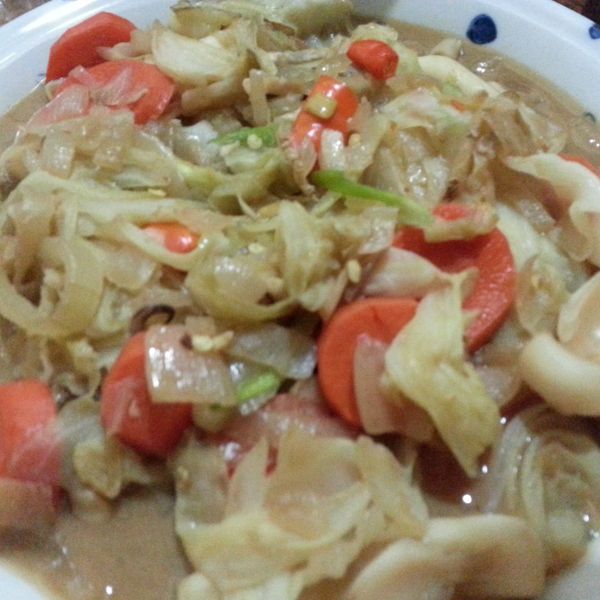 生炒花枝 : Eva Hou一起做