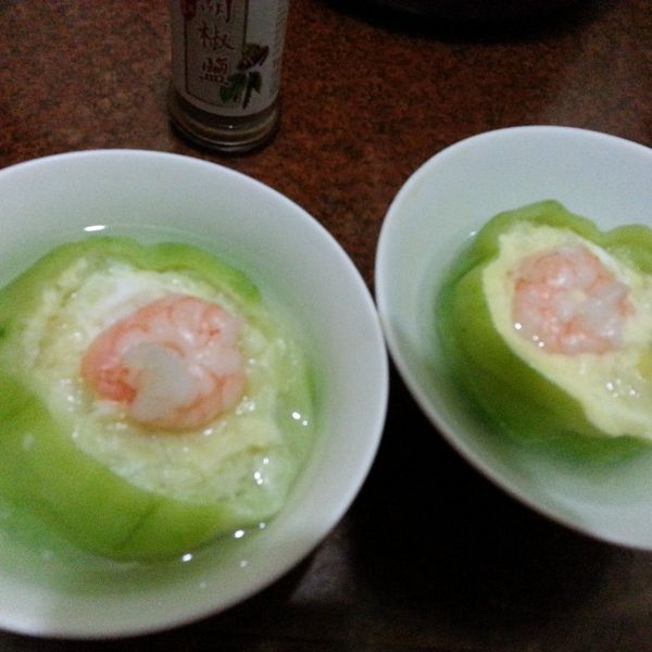 一菜二吃之絲瓜盅蒸蛋 : Eva Hou一起做