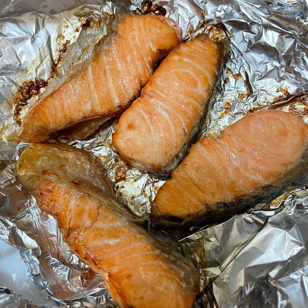 氣炸鮭魚片 : 陳美琳一起做