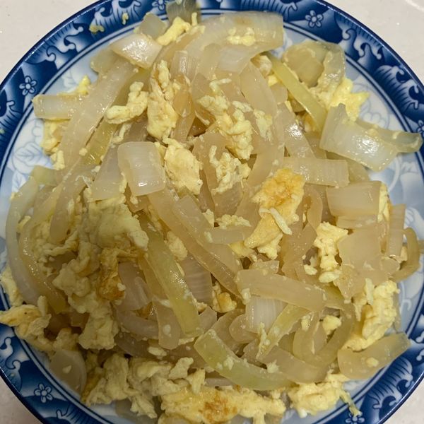 洋蔥炒蛋 : Kate一起做