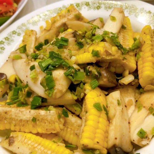 椒鹽玉米：Abbie 一起做