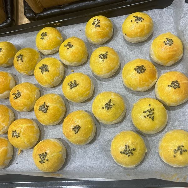 24顆半蛋黃【蛋黃酥】 : 棠棠一起做
