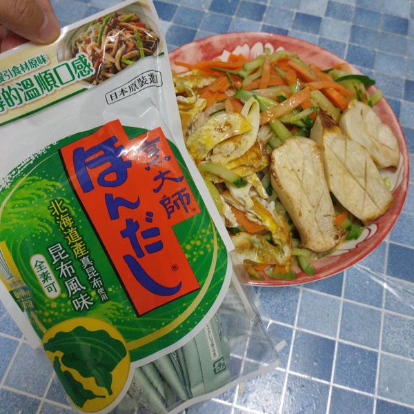 香煎杏鮑菇涼麵 : Ada Wu一起做