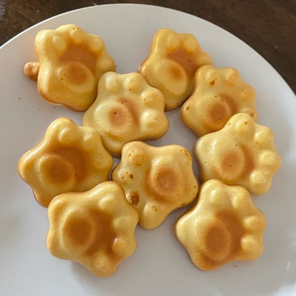 氣炸雞蛋糕（烤箱可） : 麻由姬一起做