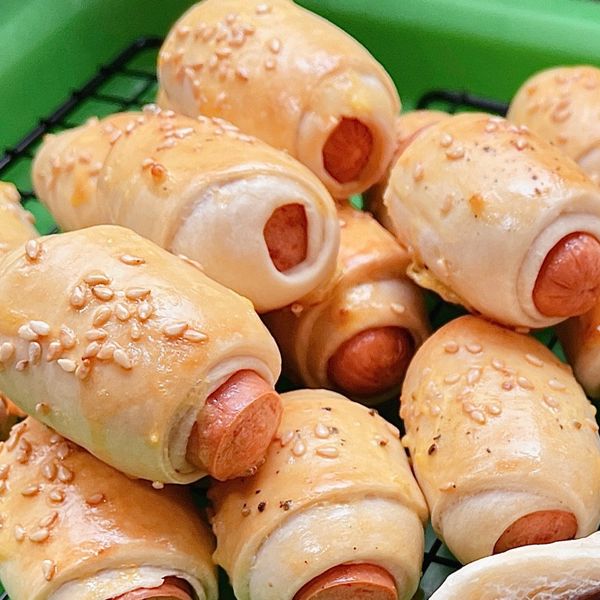 小熱狗麵包捲 : Daisy Yen一起做