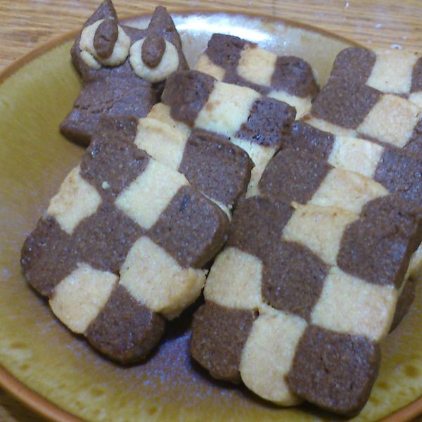 可可格子餅 : 葉子瑄一起做