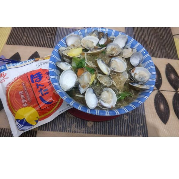 文蛤粉絲煲 : Panda一起做