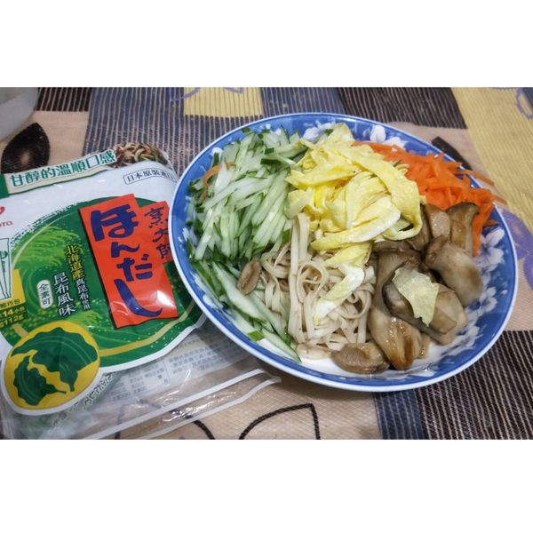 香煎杏鮑菇涼麵 : Panda一起做