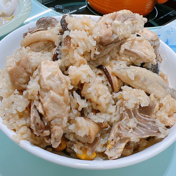 麻油雞飯 : Weiwei Yang一起做